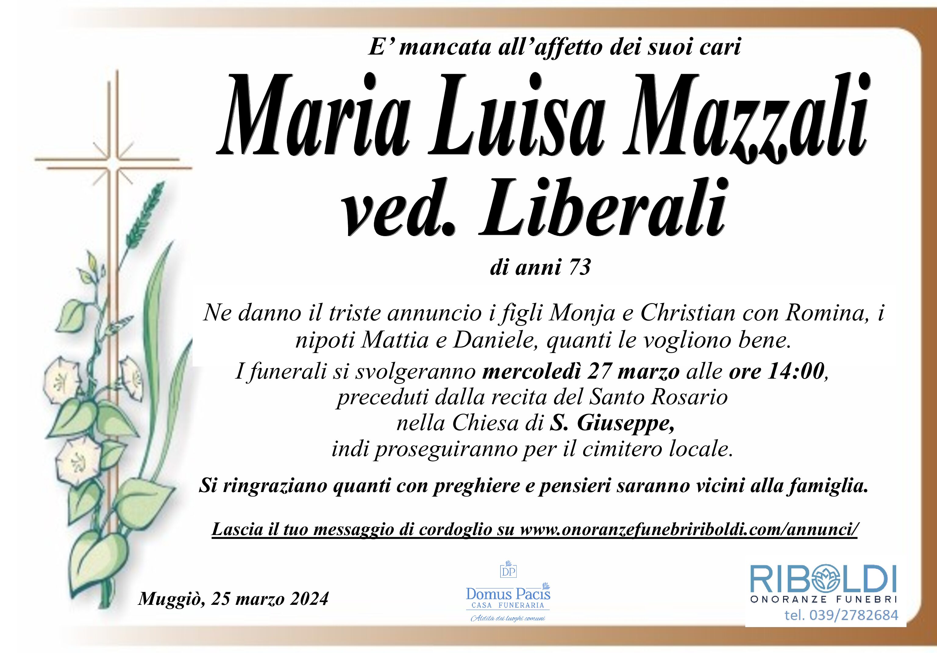 Maria Luisa Mazzali