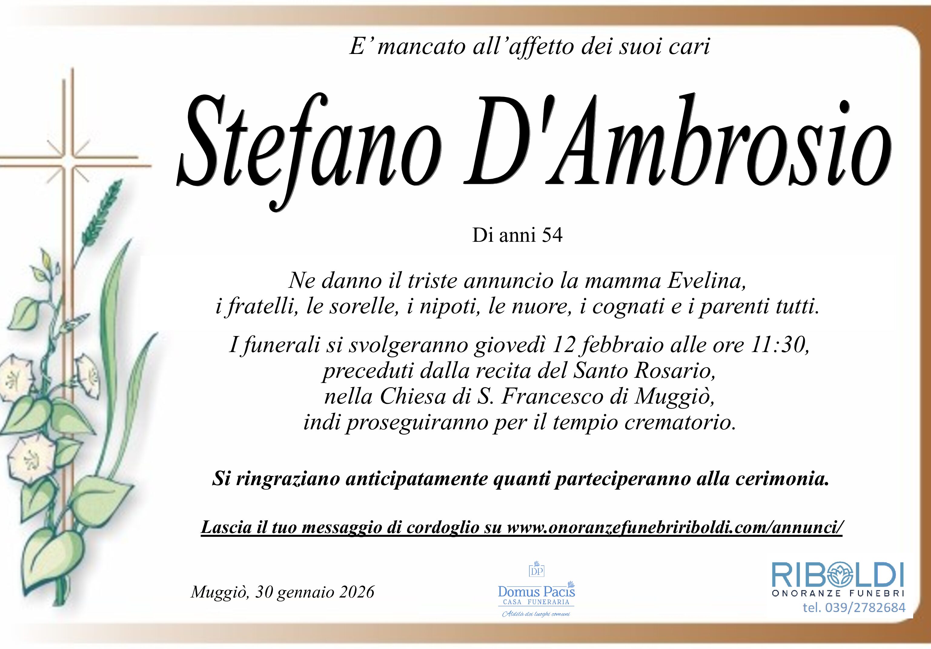 STEFANO D’AMBROSIO