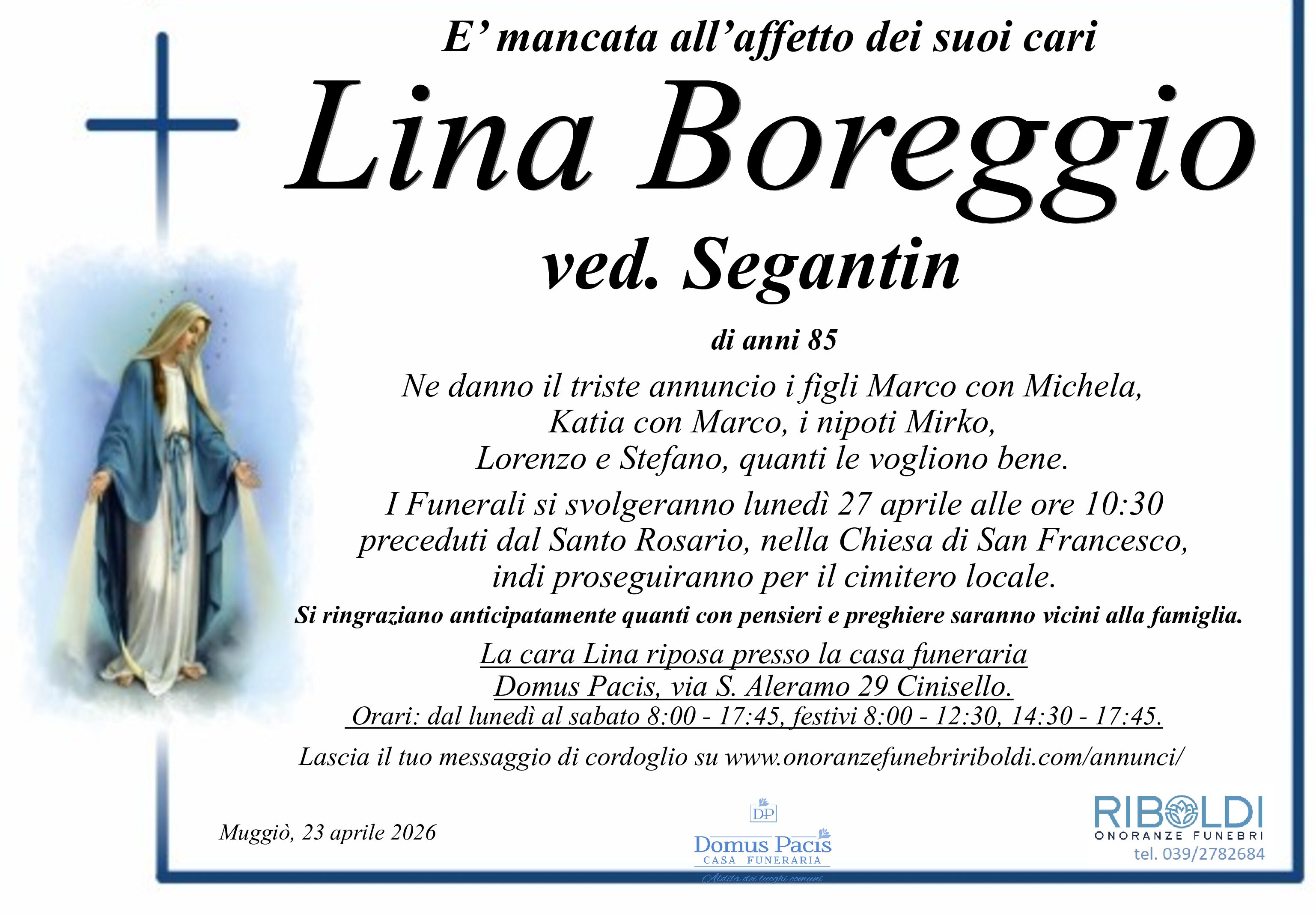 Lina Boreggio
