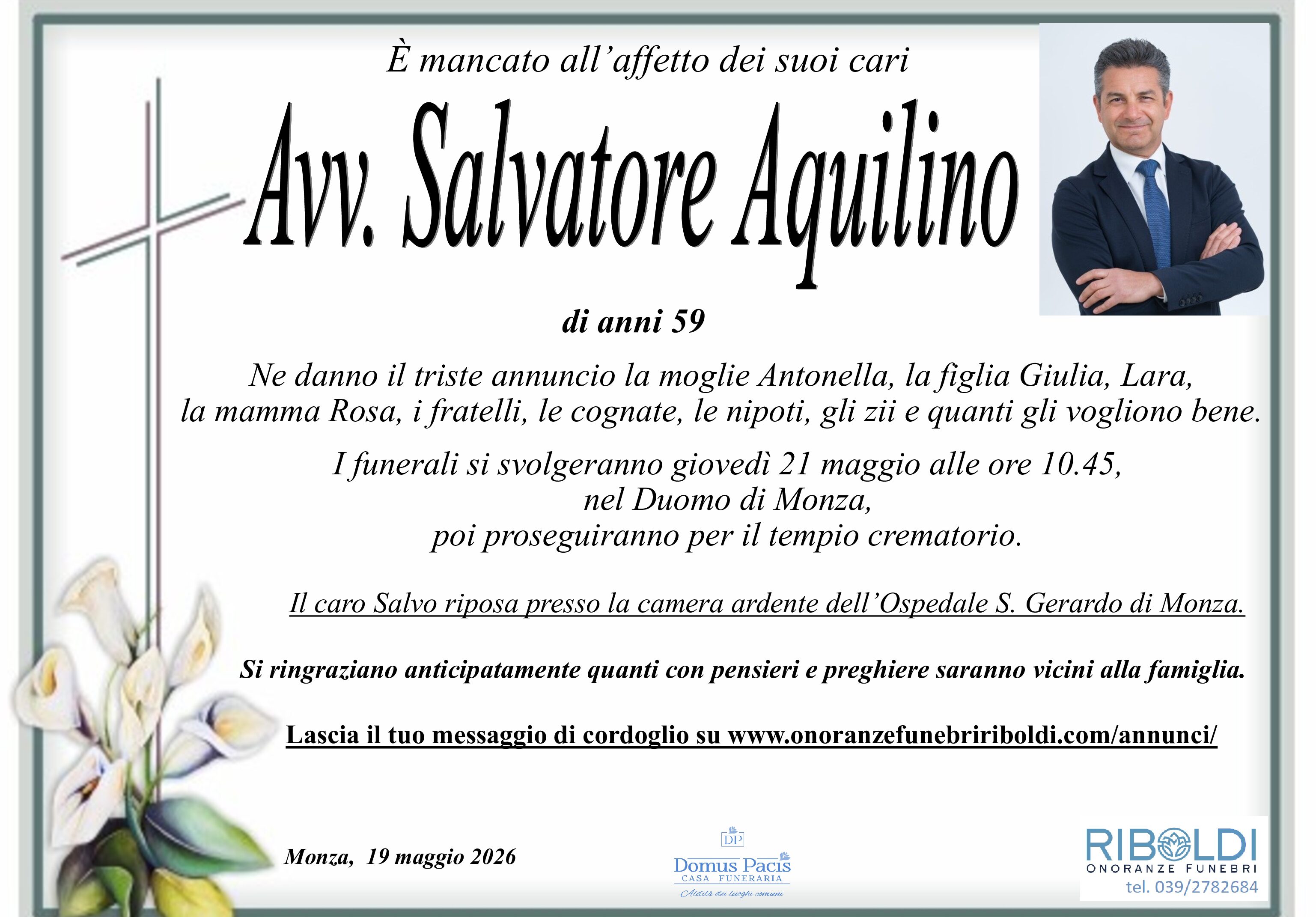 Avv. Salvatore Aquilino